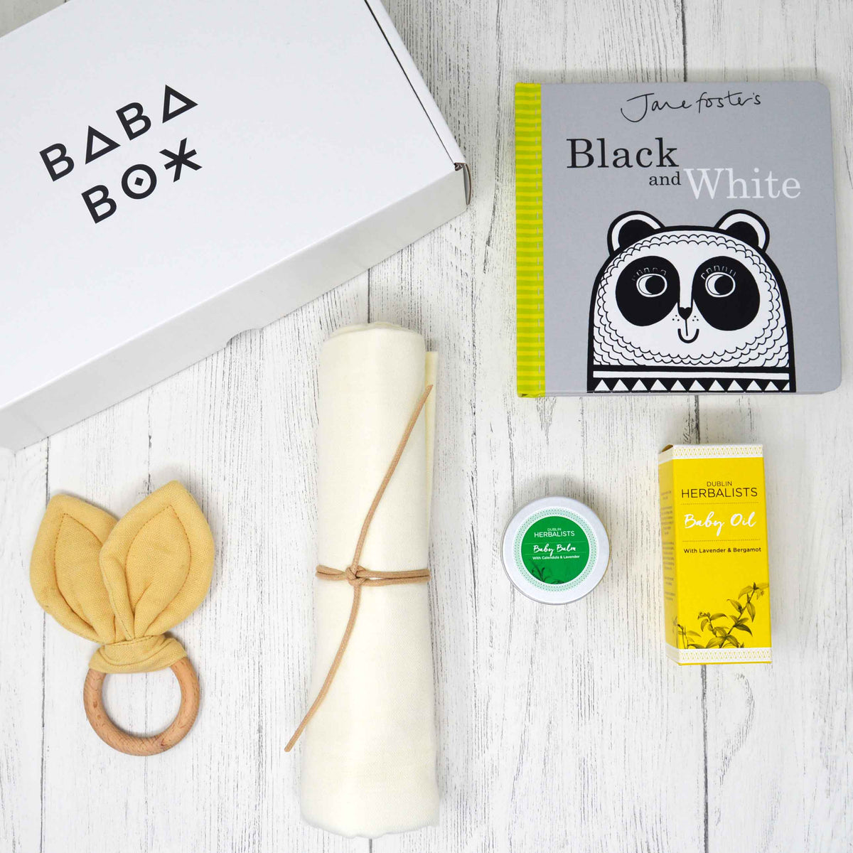 Newborn Baby Gift Box Lemon - Baba Box